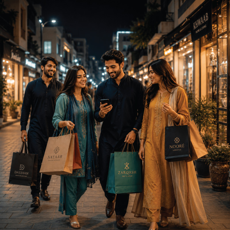 Happy Bachat Deals customers enjoying shopping discounts