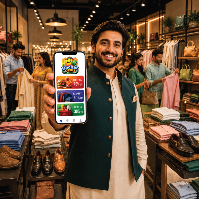 Bachat Deals merchant shop growth and voucher promotion